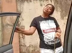 VIDEO: Drunk Lady Flirts With Bolt Driver In Benin City